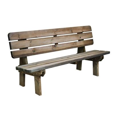 CEMONJARDIN C&eacute;monjardin - Banc de jardin 4 places en bois Rambouillet