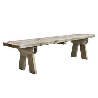 CEMONJARDIN Banc de jardin en bois 4 places - Faro