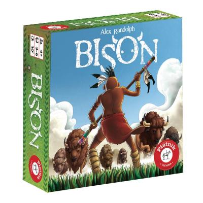 PIATNIK Jeu de soci&eacute;t&eacute; BISON  Multicolore