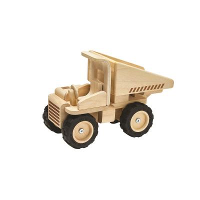 PLAN TOYS  Camion benne en bois naturel