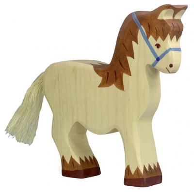 HOLZTIGER  - 80038 - Figurine - Cheval de Trait