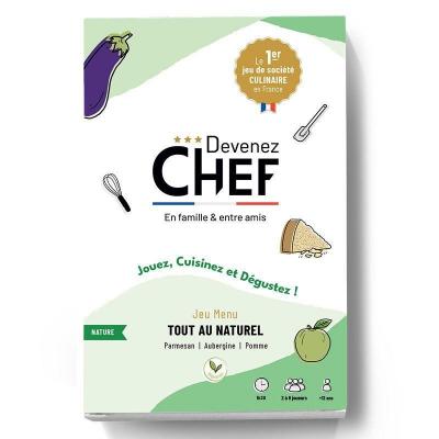 DEVENEZ CHEF Jeu de soci&eacute;t&eacute; culinaire - menu tout au naturel 