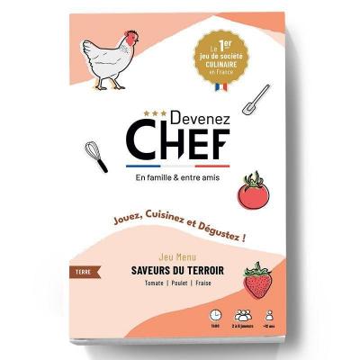DEVENEZ CHEF Jeu de soci&eacute;t&eacute; culinaire - menu saveurs du terroir 