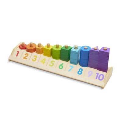 MELISSA & DOUG Melissa & Doug - 19275 - Empileur De Formes Et De Comptage