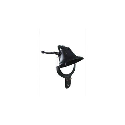 DECORATION D AUTREFOIS Grosse cloche fonte marron 46.5x34x53 - d&eacute;coration d'autrefois