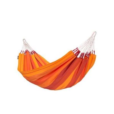 LA SIESTA Hamac simple  Orquidea Volcano Orange et Rouge