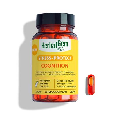 HERBALGEM  Stress Protect Cognition 30 Gemmocaps - Pot 30 gemmocaps