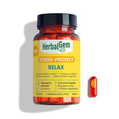 HERBALGEM  Stress Protect Relax 30 Gemmocaps - Pot 30 gemmocaps