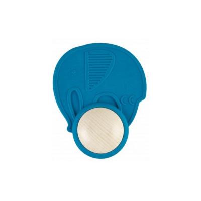 LITTLE BIG THINGS  - Hochet Elephant - Frid0+ bleu - Bois,Caoutchouc - lbt1500405