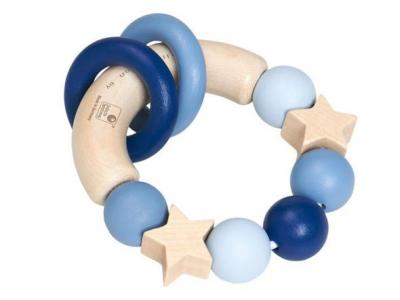 SELECTA Bellybutton By  - Hochet - Etoiles bleues