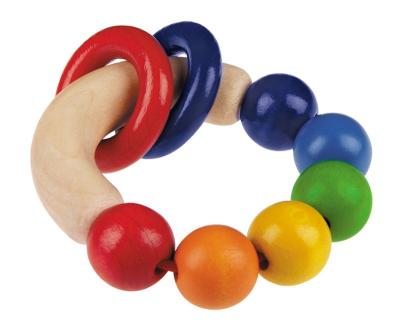 SELECTA  Hochet - Rondello - D&egrave;s 12 mois