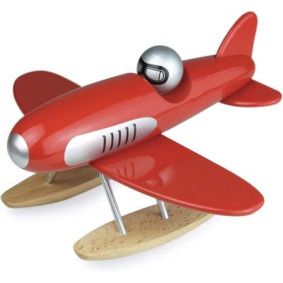 Hydravion en bois rouge Vilac