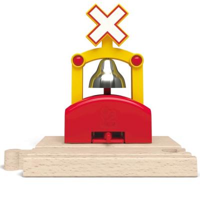 HAPE  - E3706 - Circuit de Train en Bois - Cloche de Signalement