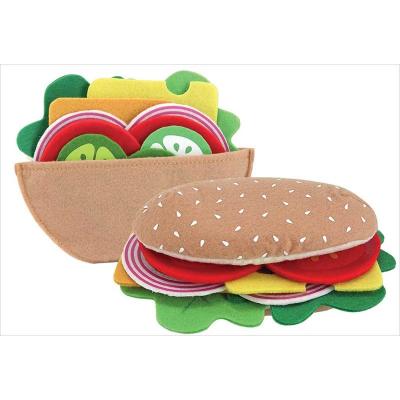 MELISSA & DOUG  Ensemble sandwich en feutre 33 pi&egrave;ces