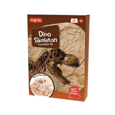 MAGNOIDZ Kit de fouille squelette dino 25 cm