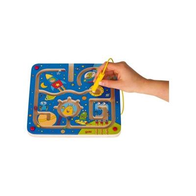 GOKI - Labyrinthe magn&eacute;tique-dans l'espace-Multicolore, 53817