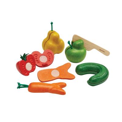 PLAN TOYS KROMME GROENTEN SET PLANTOYS 