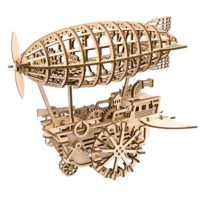 ROBOTIME  kit de construction dirigeable bois beige 229-pi&egrave;ces