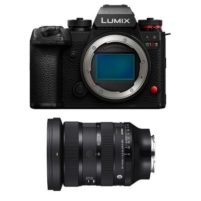 PANASONIC  lumix s1r ii + objectif sigma 24-70mm f2.8 dg dn ii art