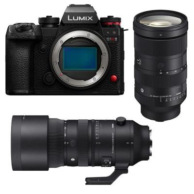 Panasonic lumix s1r ii + objectif sigma 24-70mm f2.8 dg dn ii art + sigma 70-20