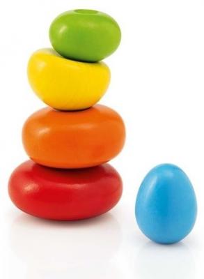 SELECTA Empilable en bois : Pierres chancelantes 