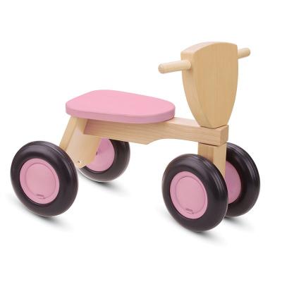 NEW CLASSIC TOYS  Porteur draisienne enfant bois rose