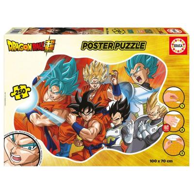 EDUCA Puzzle de 250 pi&egrave;ces  Borras Dragon Ball Poster
