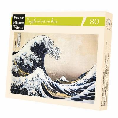 PUZZLE MICHELE WILSON Puzzle 80 pi&egrave;ces LA VAGUE  Multicolore