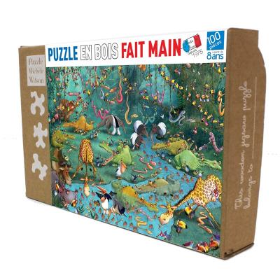PUZZLE MICHELE WILSON MICHELE WILSON Puzzle Crocos et Compagnie de Ruyer - 100 Pi&egrave;ces - D&egrave;s 8 ans