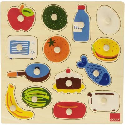GOULA  la forme des pi&egrave;ces de puzzle dans la cuisine 14