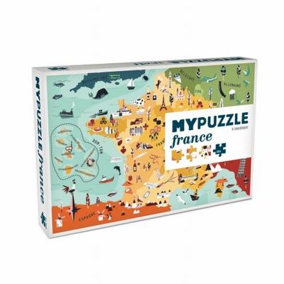 HELVETIQ My Puzzle France 252 pces 48 x 68 cm Multicolore 