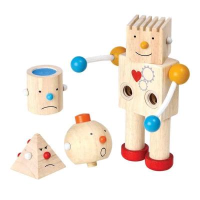 PLAN TOYS Robot transformeur &agrave; construire