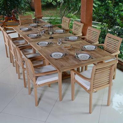TECK ATTITUDE Teck'Attitude Salon de Jardin en Teck Ecograde Mahina, 10 Places