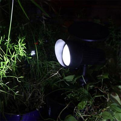 WATT & HOME Projecteur spot solaire Power Spot Medium noir 30 lumens