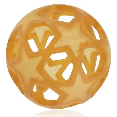 HEVEA  Star Ball en Caoutchouc Naturel - D&egrave;s la Naissance Naturel