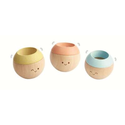 PLAN TOYS  T&ecirc;tes sensorielles pastel