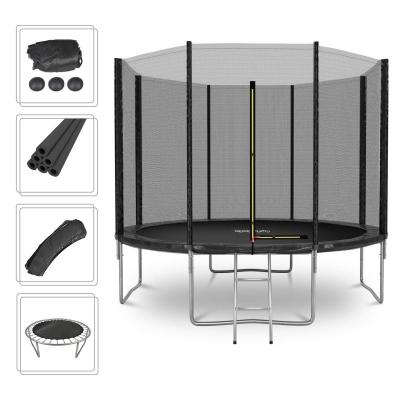 PLAY4FUN JT2D Trampoline Deluxe 10FT-305cm  noir - 305x305x260 cm T.U