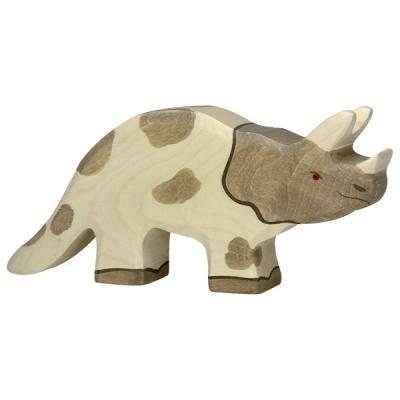 HOLZTIGER  - 2041110 - Figurine Dinosaure - Triceratops