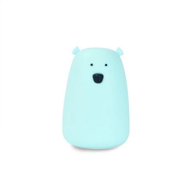 LITTLE L  - Veilleuse Big Ours - Bleu - Silicone - OUBLEU