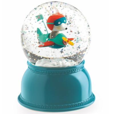 DJECO Veilleuse boule de neige AVION 