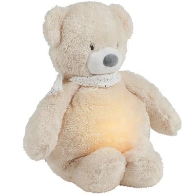 NATTOU  - Sleepy veilleuse peluche ours Beige