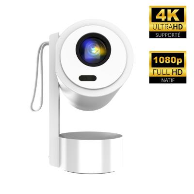 KYF Vid&eacute;oprojecteur android 13 4k, portable & rechargeable batterie 5000mah