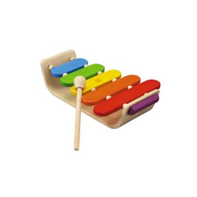 PLAN TOYS Plantoys - Jouets en bois - Xylophone ovale