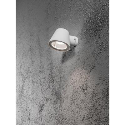 KONSTSMIDE  Trieste Applique D'ext&eacute;rieur D&ocirc;me Moderne Blanche, Ip44
