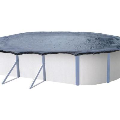 TRIGANO  - B&acirc;che d'hivernage pour piscine ronde Diam 4,55 &agrave; 5,2 m