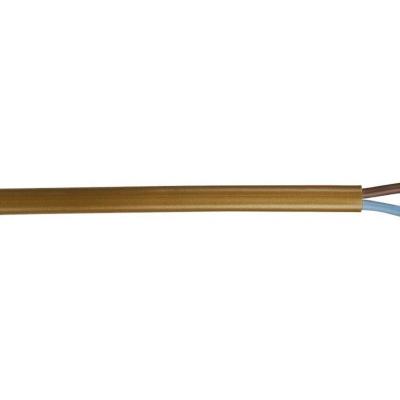 ELECTRALINE C&acirc;ble &eacute;lectrique 2 X 0.75 mm&sup2; h03vvh2-f, en couronne de 5M or