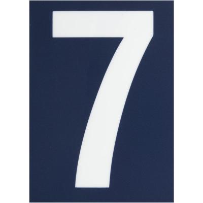 NOVAP Chiffre adh&eacute;sif n&deg; rue 7 sur carte - 