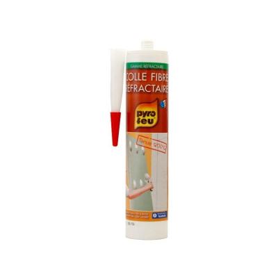 PYROFEU Colle fibre refractaire cartouche 310 ml 
