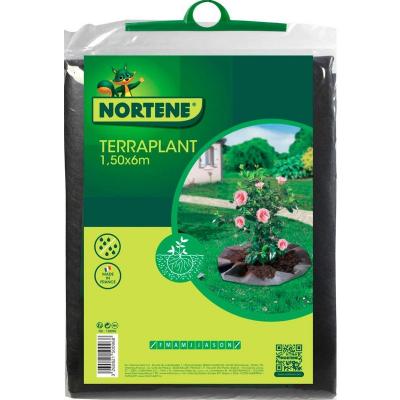 NORTENE Feutre de plantation pour arbustes terre de bruy&egrave;re 1,5 x 6m