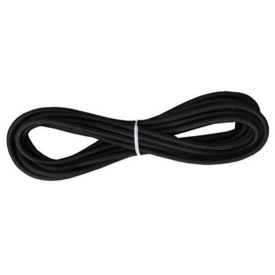 TIBELEC Fil &eacute;lectrique en tissu - 2 x 0,75 mm&sup2; - 4 m - noir